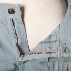 1990s Green Cotton Gotcha Surf Pants Deadstock